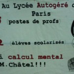 SOUTENEZ LE LYCÉE AUTOGÉRÉ DE PARIS !